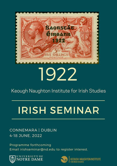 Irish Seminar 2022